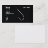 Carte De Visite Hameçon (Devant / Derrière)