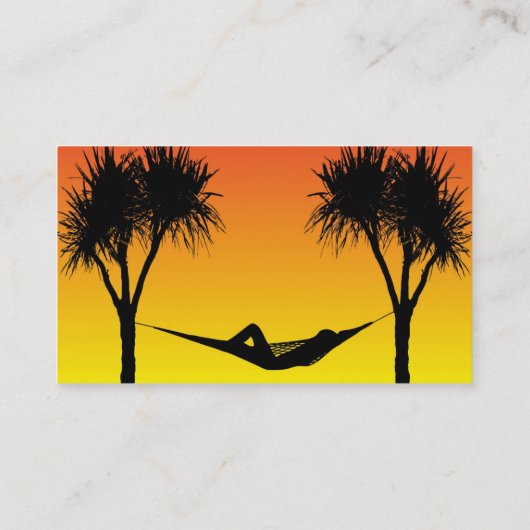 Carte De Visite Hammock (Dos)