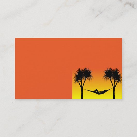 Carte De Visite Hammock (Devant)