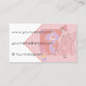Carte De Visite Hanbok rose fluide & Crème BB Glow (Dos)