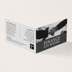 Carte De Visite Handshake, Logo de l'entreprise/Photo, Affaires &