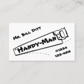 Carte de visite Handy Man (Devant)
