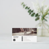 Carte De Visite Handy Man | Construction | Entrepreneur (Debout devant)