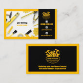 Carte De Visite Handy Man | Construction | Entrepreneur (Devant / Derrière)