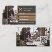 Carte De Visite Handy Man | Construction | Entrepreneur (Devant / Derrière)