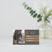 Carte De Visite Handy Man | Construction | Entrepreneur (Debout devant)