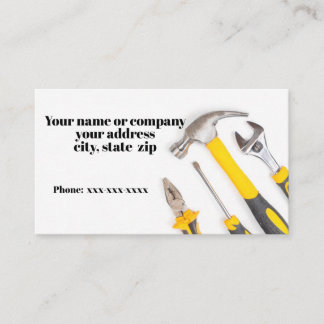 Carte De Visite Handyman