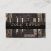 Carte de visite Handyman (Devant)