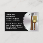 Carte de visite Handyman (Devant)