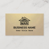 Carte De Visite Handyman avec logo (Devant)