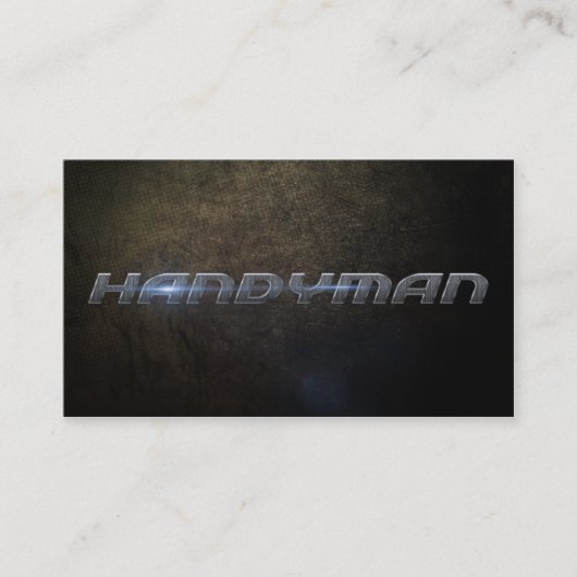 Carte De Visite Handyman business card (Devant)