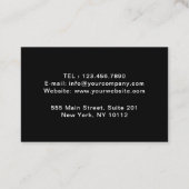 Carte De Visite Handyman / Carpenter Outils Accueil Amélioration B (Dos)