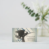 Carte De Visite HandyMan/Carte de visite mécanique (Debout devant)