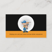 Carte De Visite Handyman | Construction | Entrepreneur (Dos)