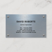 Carte De Visite Handyman House Repair Maintenance Contractor (Dos)