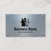 Carte De Visite Handyman House Repair Maintenance Contractor (Devant)