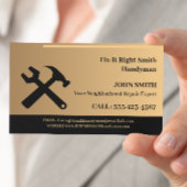 Carte De Visite Handyman moderne