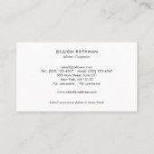 Carte De Visite Handyman moderne / Outils de charpentier Accueil A (Dos)