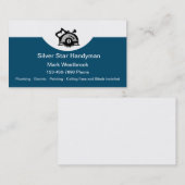 Carte De Visite Handyman moderne unique (Devant / Derrière)