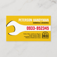 HANDYMAN PLUMBING 24 HEURES D'URGENCE OUTIL WRENCH