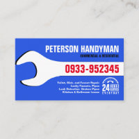 HANDYMAN PLUMBING 24 HEURES D'URGENCE OUTIL WRENCH