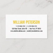 CARTE DE VISITE HANDYMAN PLUMBING 24 HOUR EMERGENCY WRENCH TOOL (Dos)