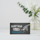 Carte De Visite Handyman Professional Big Hammer Dark Metal (Debout devant)