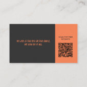 Carte De Visite Handyman professionnel (Dos)