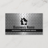 Carte De Visite Handyman Réparation de la maison Entretien Métal m (Devant)