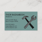 Carte De Visite Handyman Réparation de maison Construction Brassag (Devant)