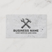 Carte De Visite Handyman Réparation Service de maintenance Profess (Devant)