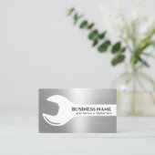 Carte De Visite Handyman Réparation Service d'entretien moderne Ar (Debout devant)