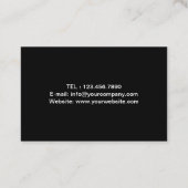 Carte De Visite Handyman Service de réparation de maison Métal (Dos)