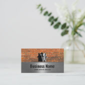 Carte De Visite Handyman Service de réparation de maison Travaille (Debout devant)