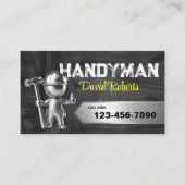 Carte De Visite Handyman Service de réparation et de maintenance d (Devant)