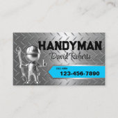 Carte De Visite Handyman Service de réparation et d'entretien Méta (Devant)