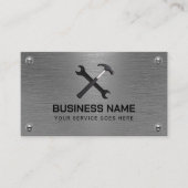 Carte De Visite Handyman Service d'entretien de réparation Faux Me (Devant)