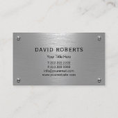 Carte De Visite Handyman Service d'entretien de réparation Red Met (Dos)