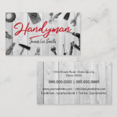 Carte de visite Handyman Services (Devant / Derrière)