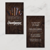 Carte De Visite Handyman Services (Devant / Derrière)
