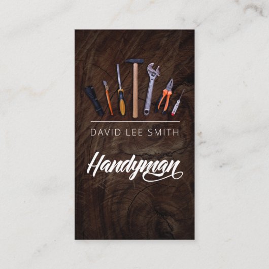 Carte De Visite Handyman Services (Devant)