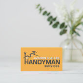 Carte De Visite Handyman Services Cool simple (Debout devant)