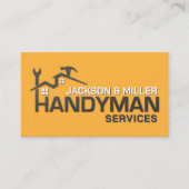 Carte De Visite Handyman Services Cool simple (Devant)