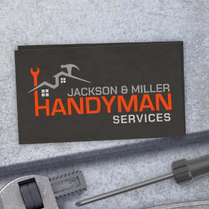 Carte De Visite Handyman Services Cool simple