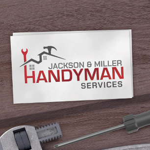 Carte De Visite Handyman Services Cool simple