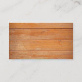 Carte De Visite Handyman Wood Tools Maintenance Service de réparat (Dos)