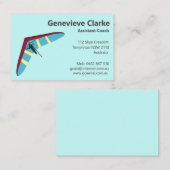 Carte De Visite Hang Gliding (Devant / Derrière)