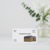 Carte De Visite hangars de style de grange (Debout devant)