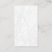 Carte De Visite Hanger de manteau et robe de mode (Dos)