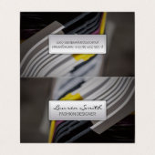 Carte De Visite Hangers de vêtements (Extérieur déplié)